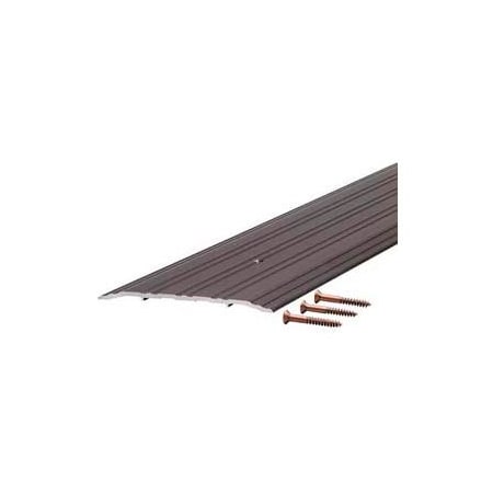 M-D Building Products M-D TH042 Fluted Saddle Threshold, 69811, 72", Bronze 69811